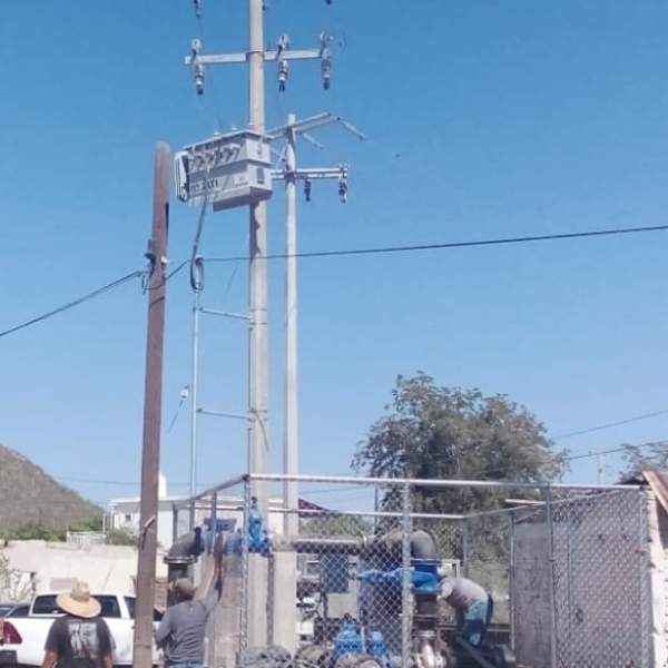 Beneficia Gobierno de Sonora con sistema de rebombeo de agua a Empalme